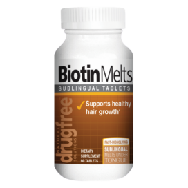 Biotin Melts fast-dissolving biotin supplement for hair skin and nail support