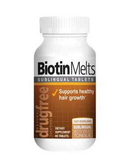 biotin melts closeup bottle image