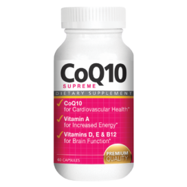 CoQ10 Supreme supplement for cellular energy and heart support