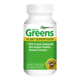 Mega Greens plant-based antioxidant supplement for immune support