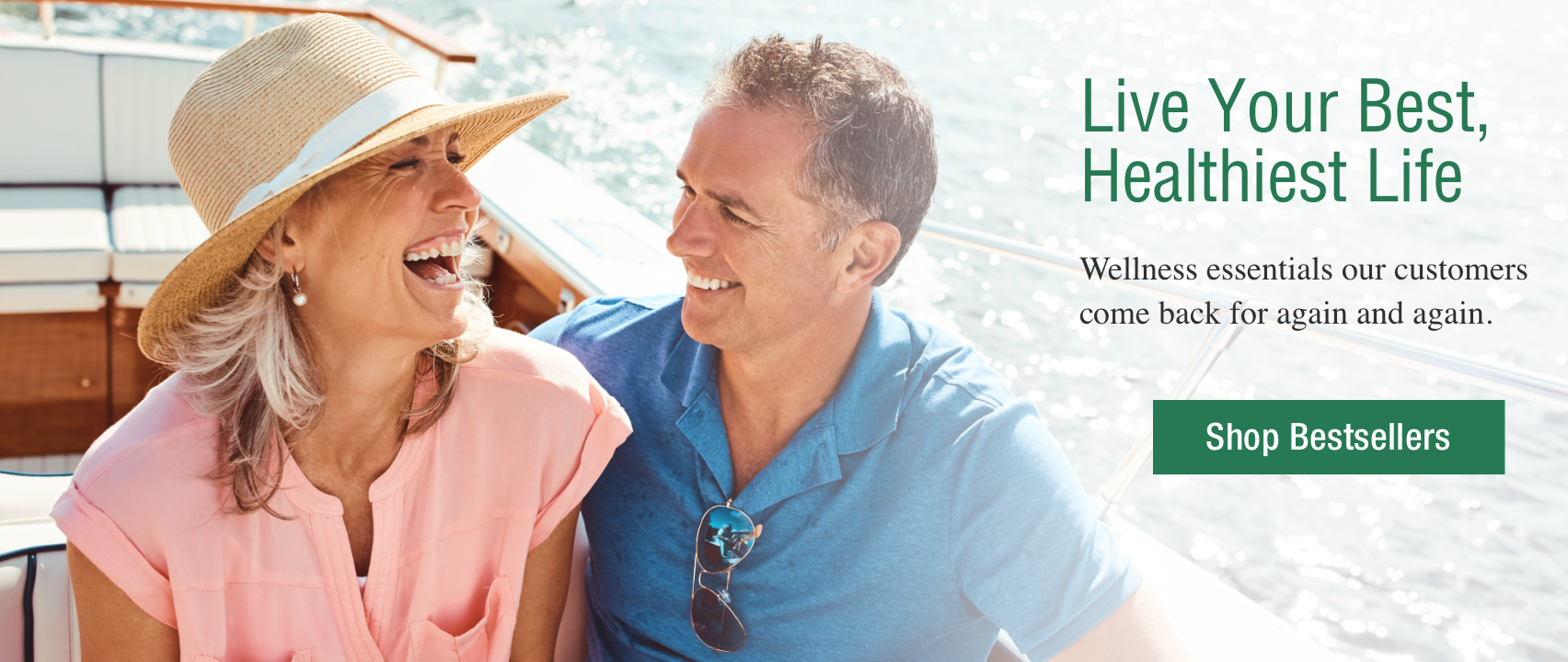 couple enjoying summer wellness